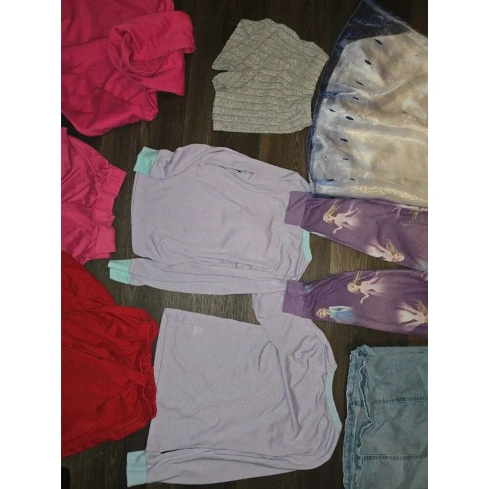Girls Clothing Lot 11 Pc Size 4 7/8 Disney Frozen Champion Skort Tops Dress